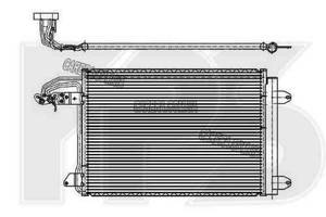 Радиатор кондиционера SEAT TOLEDO 05-09