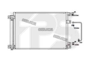 Радиатор кондиционера SUBARU TRIBECA B9 05-14