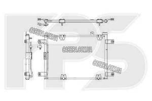 Радиатор кондиционера SUZUKI VITARA GRAND 98-05