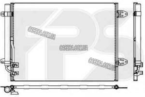 Радиатор кондиционера VOLKSWAGEN PASSAT 11- (B7)