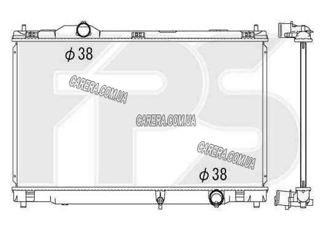 Радиатор LEXUS GS 05-12