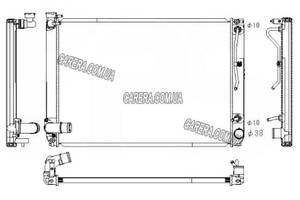 Радиатор LEXUS RX