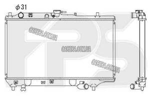 Радиатор MAZDA 323 89-94 C (BG)