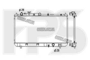 Радиатор MAZDA 323 98-03 F/S (BJ)
