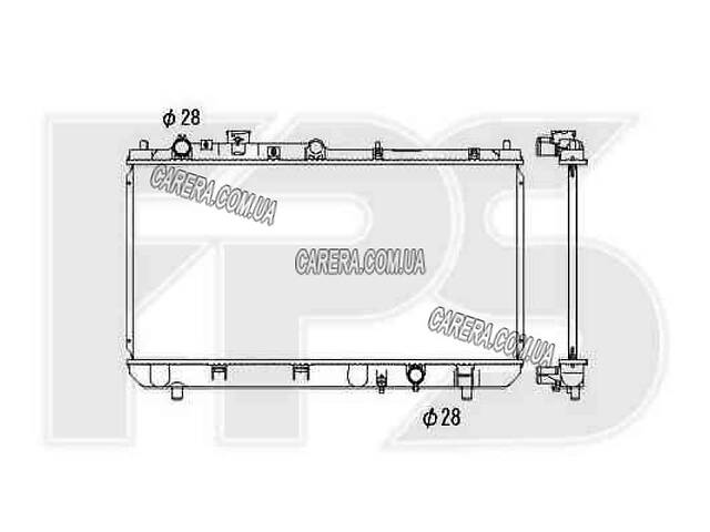 Радиатор MAZDA 323 98-03 F/S (BJ)