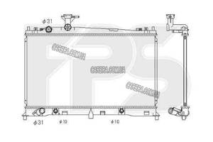 Радиатор MAZDA 6 (2002-2008)