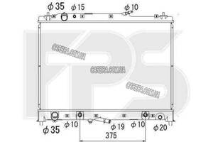 Радиатор MAZDA CX9 08-
