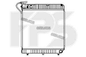 Радиатор MERCEDES 207/410