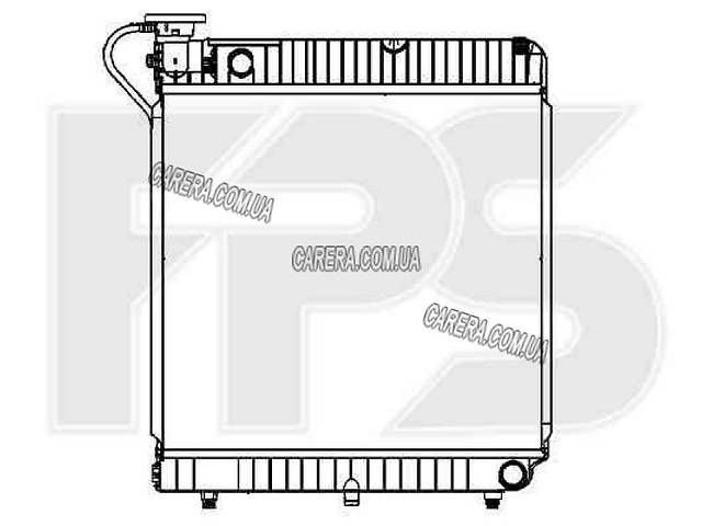Радиатор MERCEDES 207/410