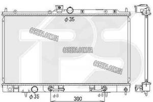 Радиатор MITSUBISHI LANCER IX 04-08 (CS)