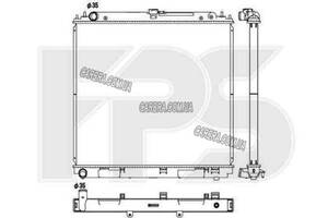 Радиатор NISSAN NAVARA/PATHFINDER (2005-2014)