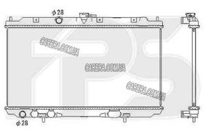 Радиатор NISSAN PRIMERA 02-08 (P12/W12)