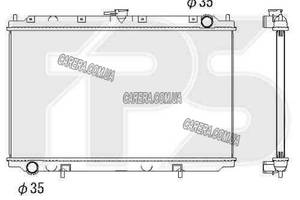 Радиатор NISSAN PRIMERA P11/W11 (1996-2002)