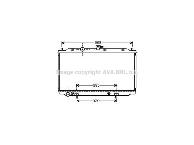 Радиатор NISSAN PRIMERA (P12) / NISSAN PRIMERA Hatchback (P12) 2002- г.