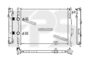 Радиатор NISSAN QASHQAI 06-14