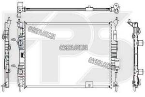 Радиатор NISSAN QASHQAI 06-14