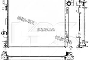 Радиатор NISSAN QASHQAI