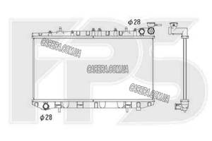 Радиатор NISSAN SUNNY N14 (1991-1996)