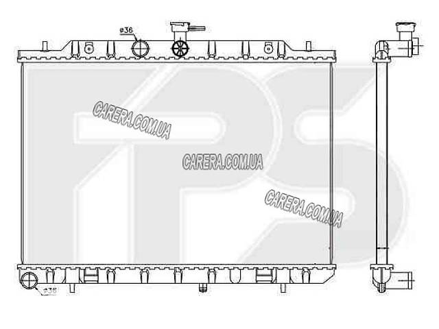 Радиатор NISSAN X-TRAIL 08-14