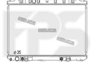 Радиатор NISSAN X-TRAIL T30 (2001-2007)