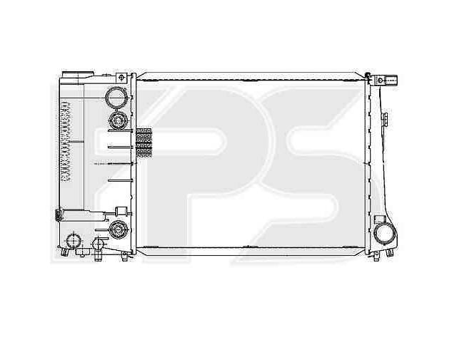 Радиатор охлаждения BMW 3 (E30) 1987-1991 FP 14 A47-X