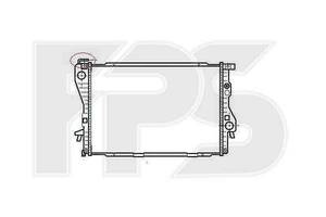 Радиатор охлаждения BMW 5 (E39) 1996-2003 FP 14 A862-X
