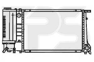 Радиатор охлаждения BMW (AVA) FP 14 A02-X