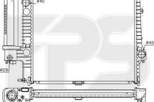 Радиатор охлаждения BMW (FPS) FP 14 A18-P