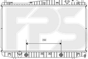 Радиатор охлаждения CHEVROLET EVANDA 2003-2006 FP 17 A934