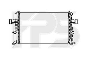 Радиатор охлаждения Chevrolet / Opel / Daewoo (NRF) FP 52 A1085-X