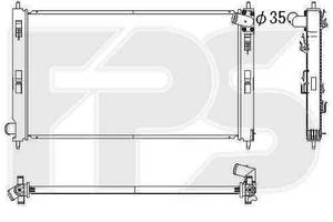 Радиатор охлаждения CITROEN C-CROSSER 2008-2011 FP 48 A1155-X