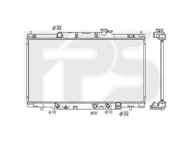 Радиатор охлаждения HONDA CRV 2002-2006 FP 30 A589-X
