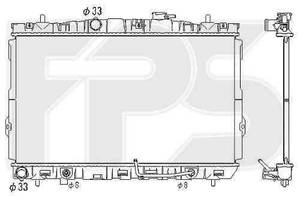 Радиатор охлаждения Hyundai / Kia (NISSENS) FP 32 A677
