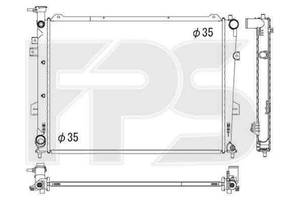 Радиатор охлаждения KIA CARENS 2007-2011 FP 40 A1426-X