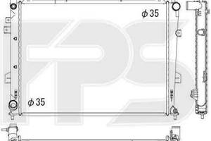 Радиатор охлаждения KIA CARENS 2007-2011 FP 40 A1426-X