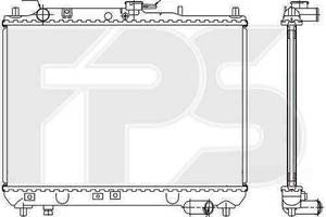 Радиатор охлаждения MAZDA 323 1989-1994 C (BG) FP 44 A623-X