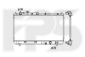 Радиатор охлаждения MAZDA 323 1998-2001 F / S (BJ) FP 44 A625-X