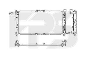 Радиатор охлаждения MAZDA 626 1992-1997 (GE) SDN / HB FP 44 A632-X