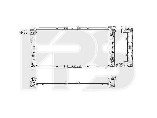 Радиатор охлаждения MAZDA 626 1992-1997 (GE) SDN / HB FP 44 A632-X