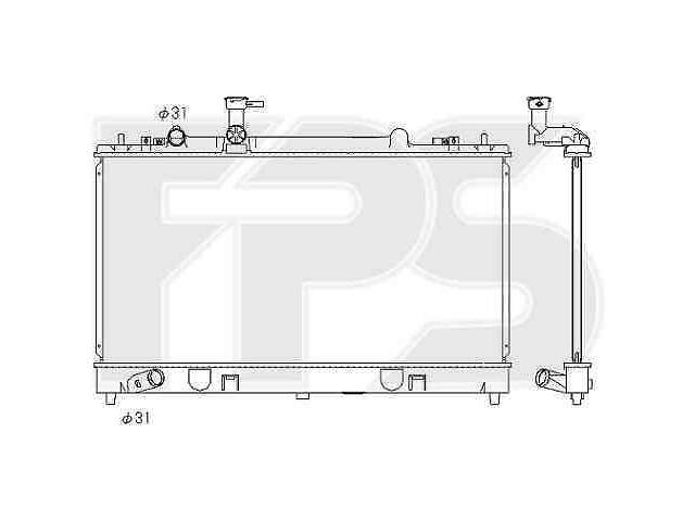 Радиатор охлаждения MAZDA (KOYORAD) FP 44 A636-X