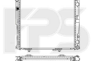 Радиатор охлаждения MERCEDES 124 1984-1996 (E-CLASS) FP 46 A1192-X