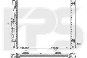 Радиатор охлаждения MERCEDES 124 1984-1996 (E-CLASS) FP 46 A211-X