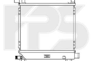 Радиатор охлаждения MERCEDES 124 1984-1996 (E-CLASS) FP 46 A216