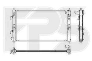 Радиатор охлаждения MITSUBISHI LANCER X (CY) 2007-2012 / (CX) 2008-2010 FP 48 A1445-X