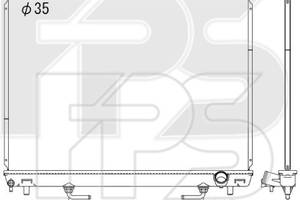 Радиатор охлаждения Mitsubishi Pajero IV (13-18) 3.5, 3.8 АКПП (Koyorad) FP 48 A136-X