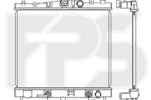 Радиатор охлаждения NISSAN MICRA 2003-2010 (K12) FP 50 A1335-X