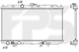 Радиатор охлаждения NISSAN PRIMERA 2002-2008 (P12 / W12) FP 50 A78-X
