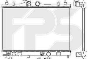 Радиатор охлаждения NISSAN TIIDA 2005- EUR FP 50 A92-X