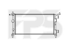 Радиатор охлаждения OPEL CORSA B 1993-2000 FP 52 A291-X