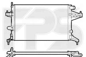 Радиатор охлаждения OPEL CORSA C 2001-2003 FP 52 A1079-X